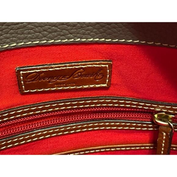 Dooney & Bourke Pebblestone Leather Large Hobo Handbag - Picture 4 of 10